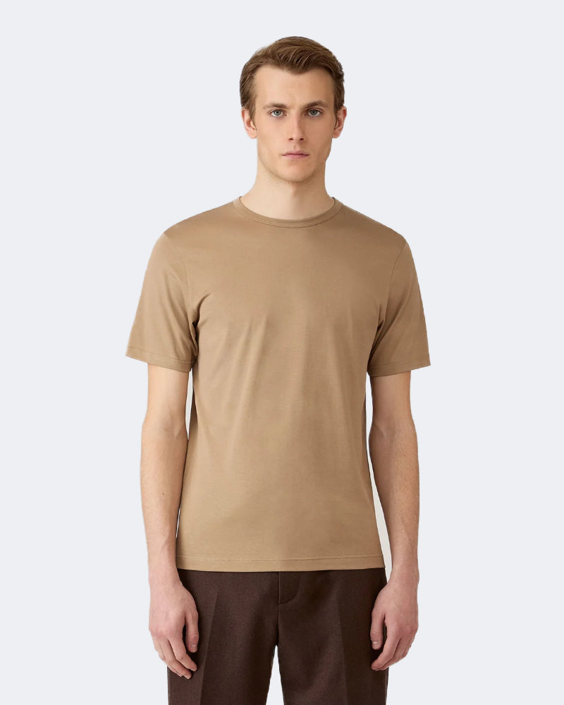 Classic T Shirt Dark Beige