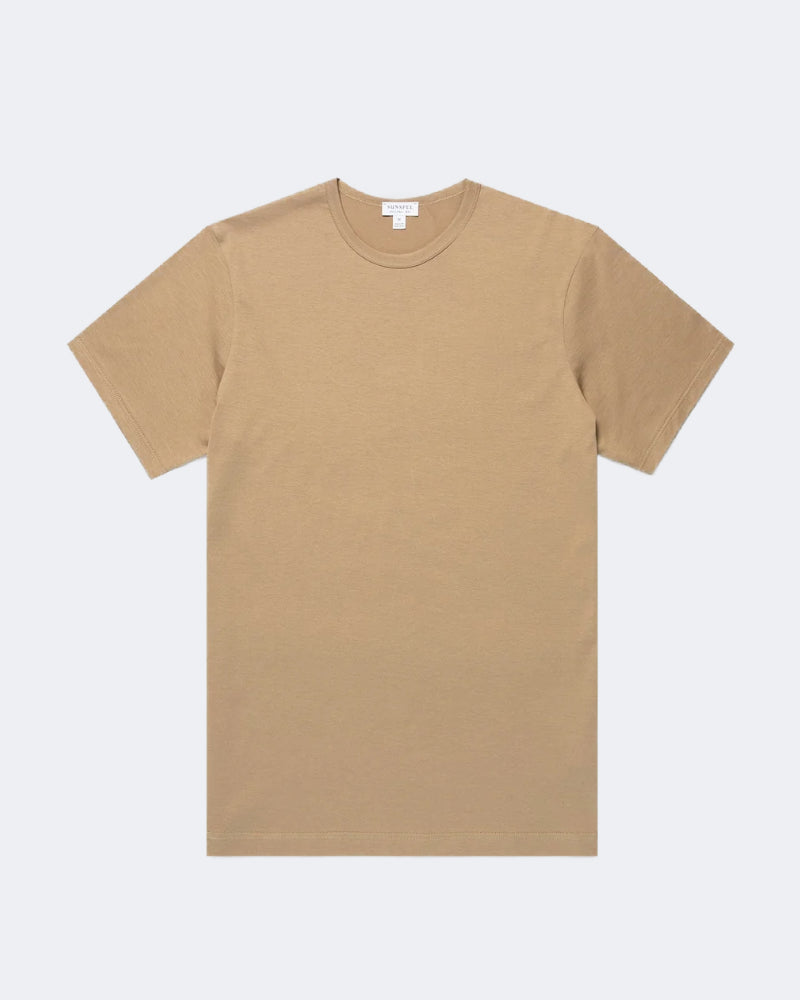 Classic T Shirt Dark Beige