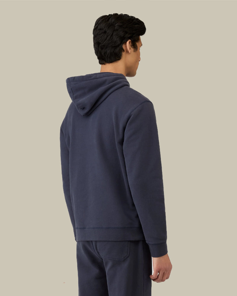 Loopback Hoodie Navy