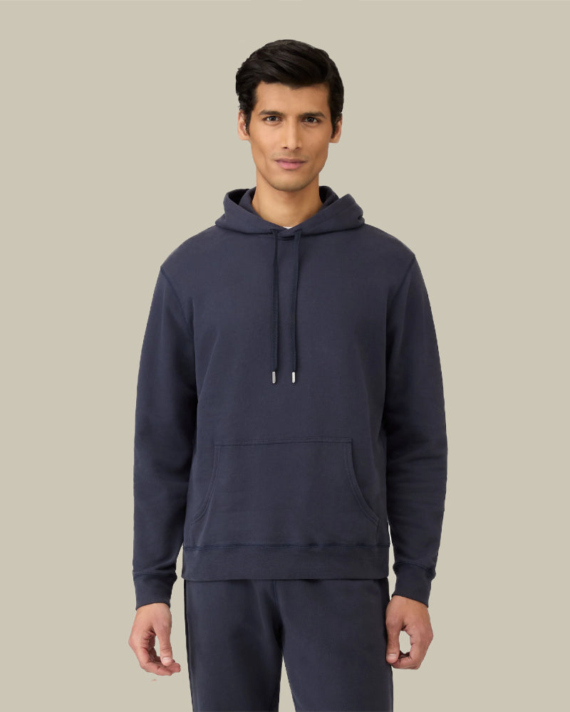 Loopback Hoodie Navy