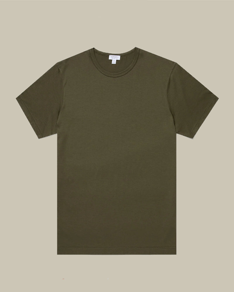 Olive Green Classic T Shirt