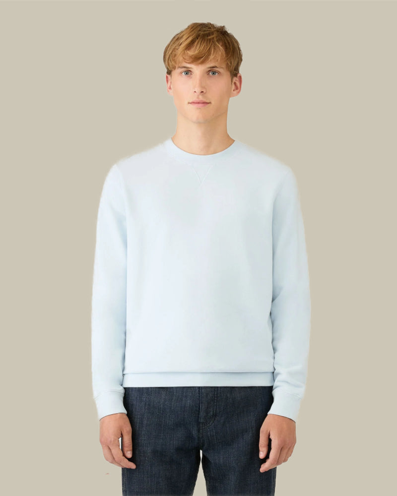 Loopback Sweatshirt Pastel Blue