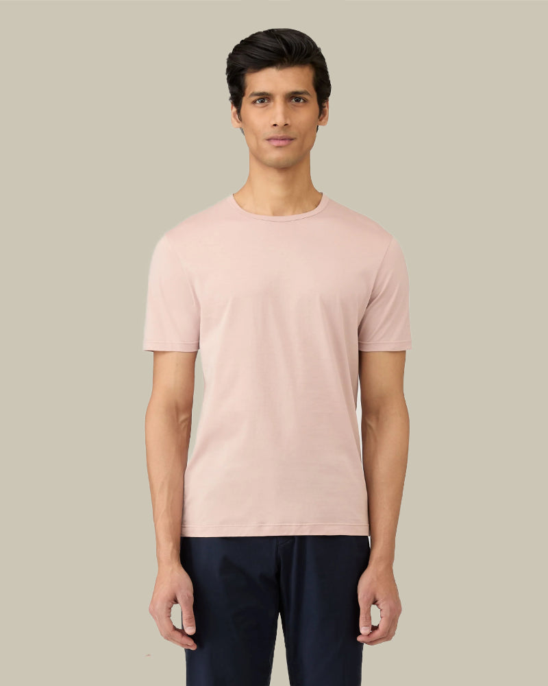 Classic T Shirt Pale Pink