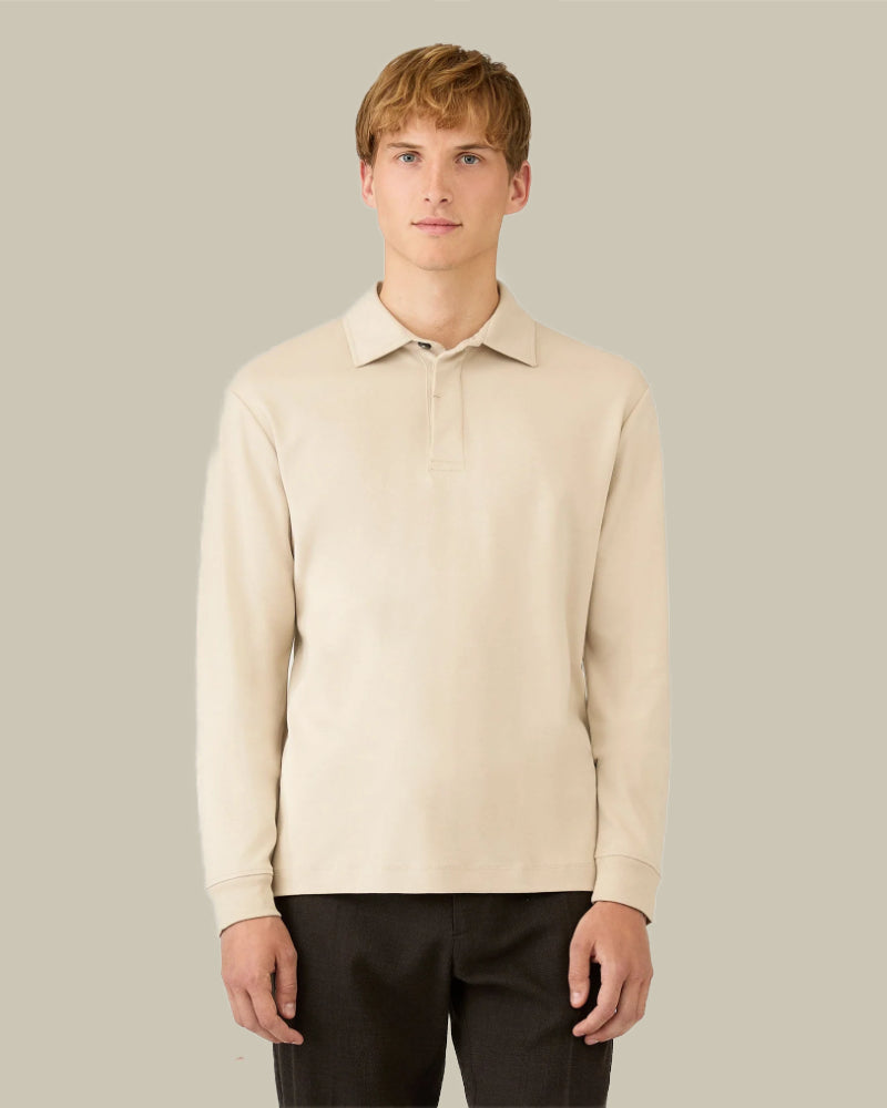 Heavyweight Rugby Polo Shirt Hazelwood