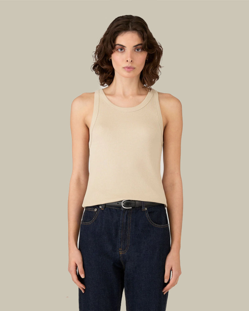 Ribbed Tank Top Hazelwood