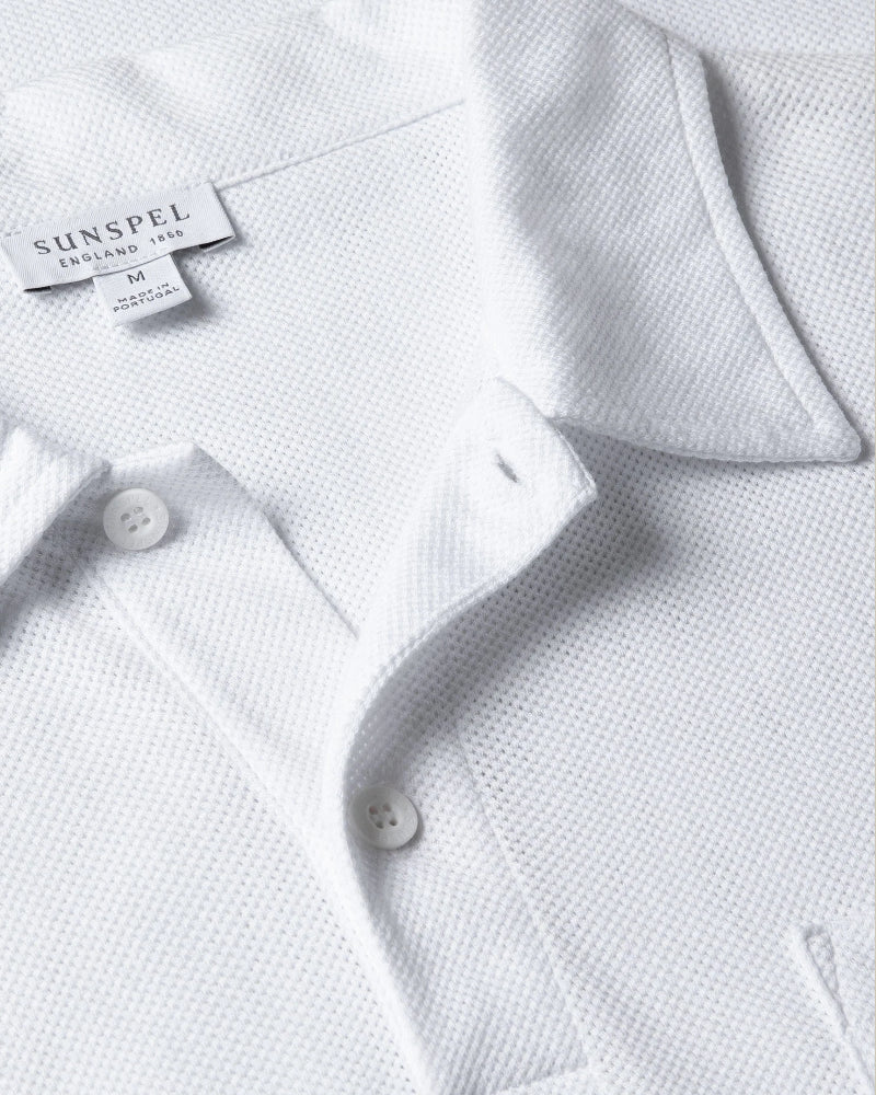 White Riviera Polo Shirt