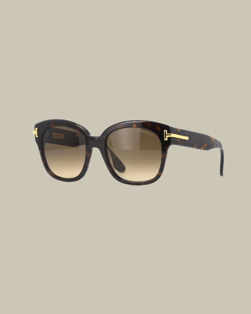 Icon Dark Havana Square Sunglasses