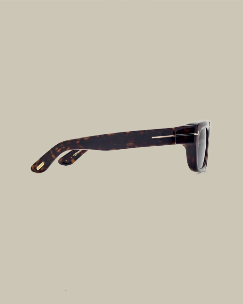 Icon Dark Havana Rectangular Sunglasses