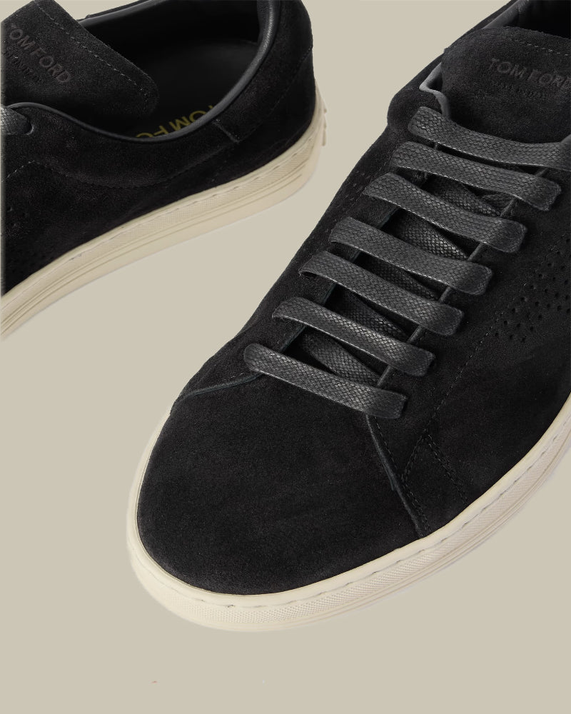 Black Suede Warwick Sneaker