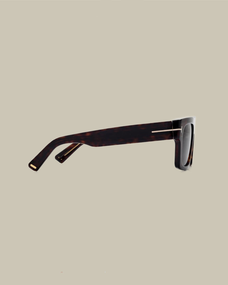 Tortoise Square Frame Sunglasses
