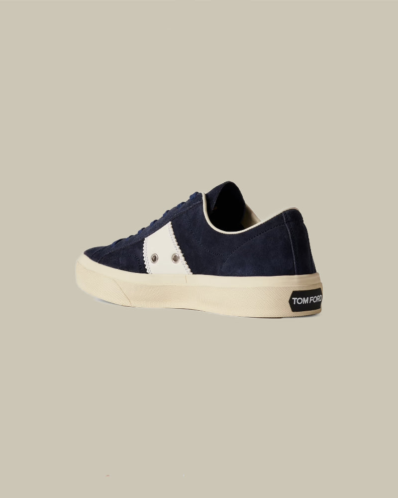 Navy Suede Cambridge Sneaker