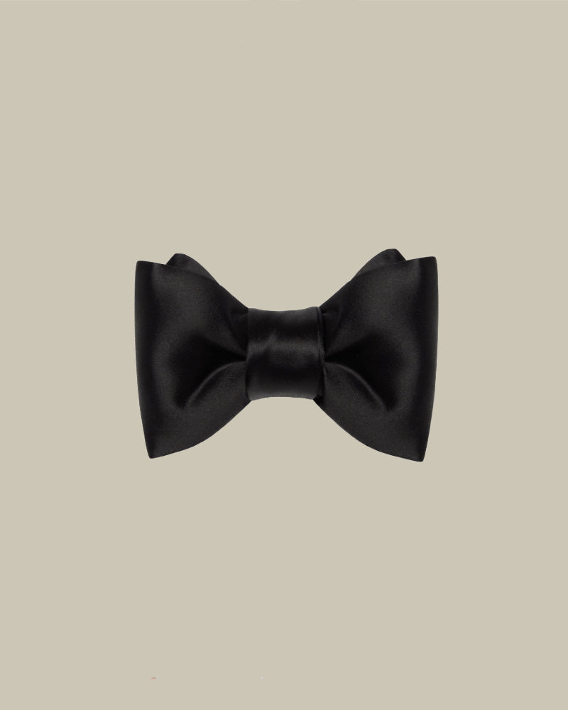 Satin Pre-Tied Bow Tie