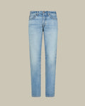 Pale Blue Selvedge Denim Straight Fit