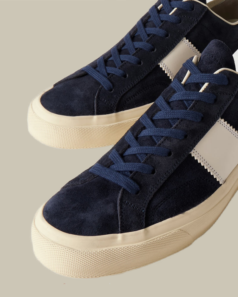 Navy Suede Cambridge Sneaker