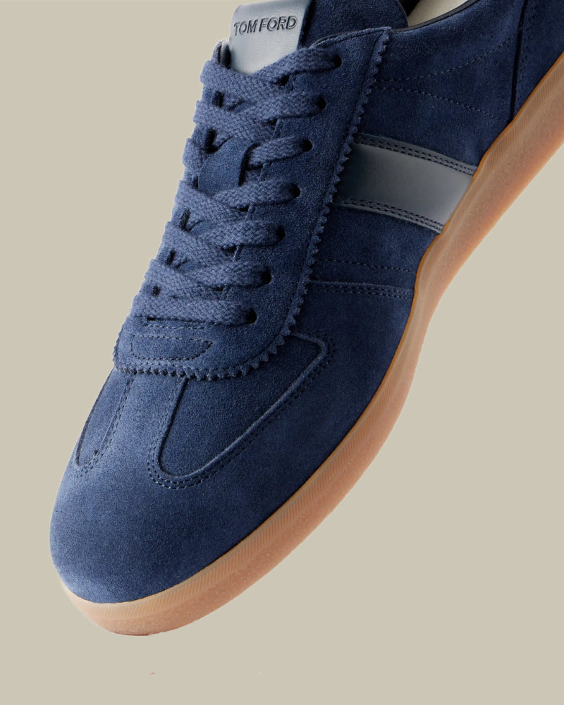 Midnight Blue Suede Archer Sneaker