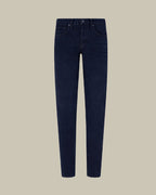 Navy Western Cord Straight Fit Denim