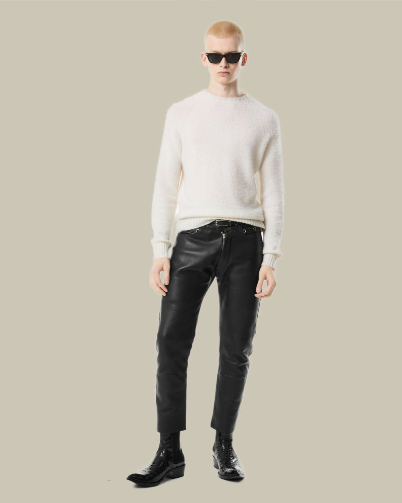 Scottish Teasel Cashmere Crew Neck