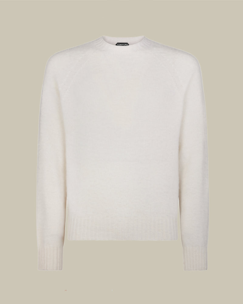 Scottish Teasel Cashmere Crew Neck
