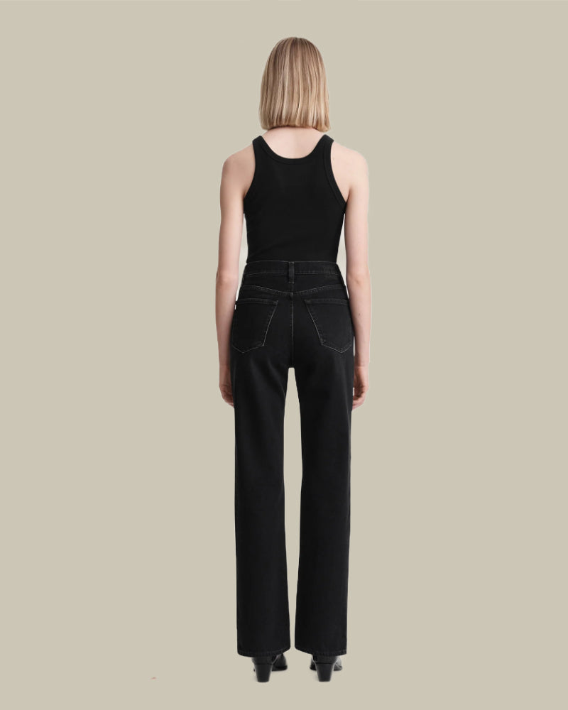 Classic Cut Faded Black Jean