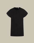 Cap Sleeve Twisted Seam Top