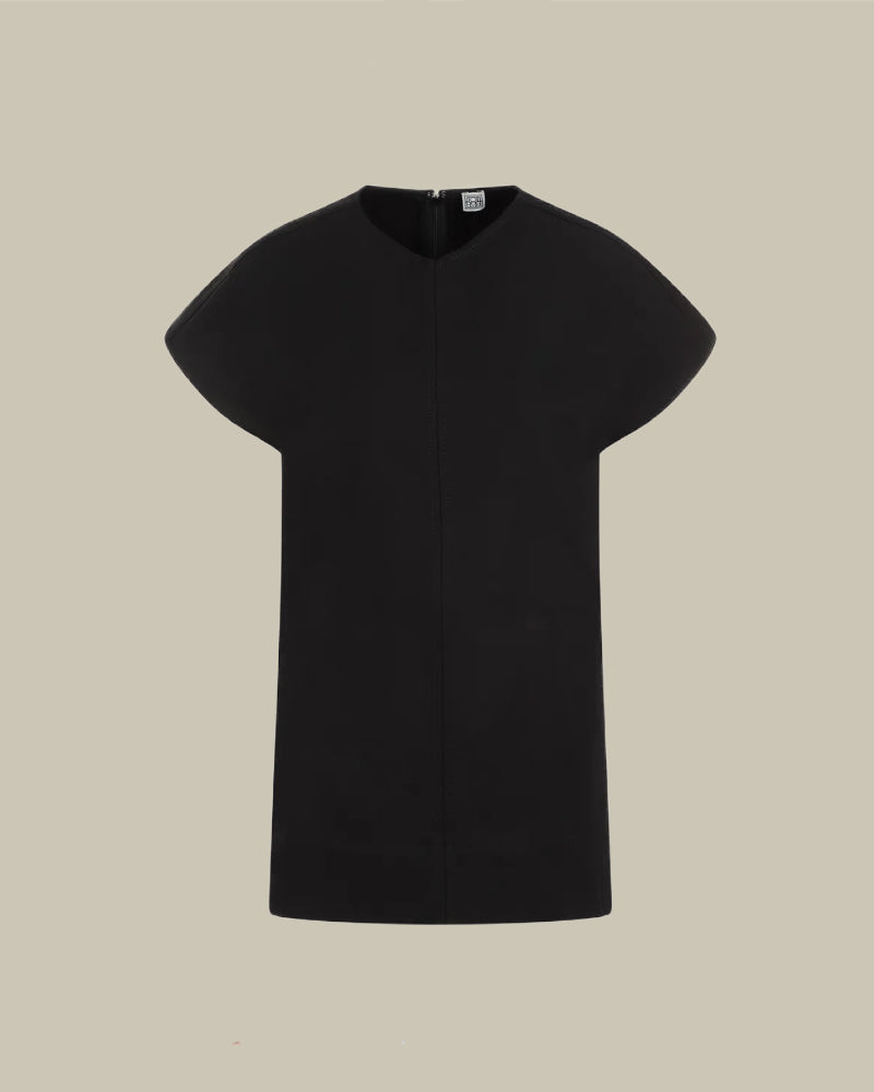 Cap Sleeve Twisted Seam Top