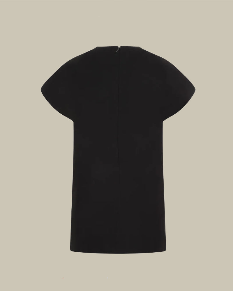 Cap Sleeve Twisted Seam Top