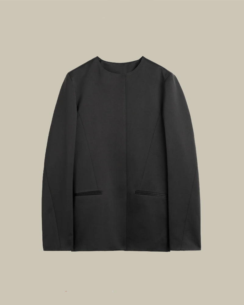 Black Satin Dinner Jacket