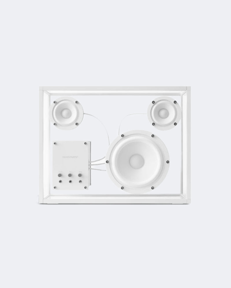 Transparent Speaker White