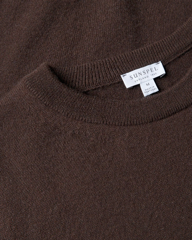 Truffle Cashmere Crew Neck