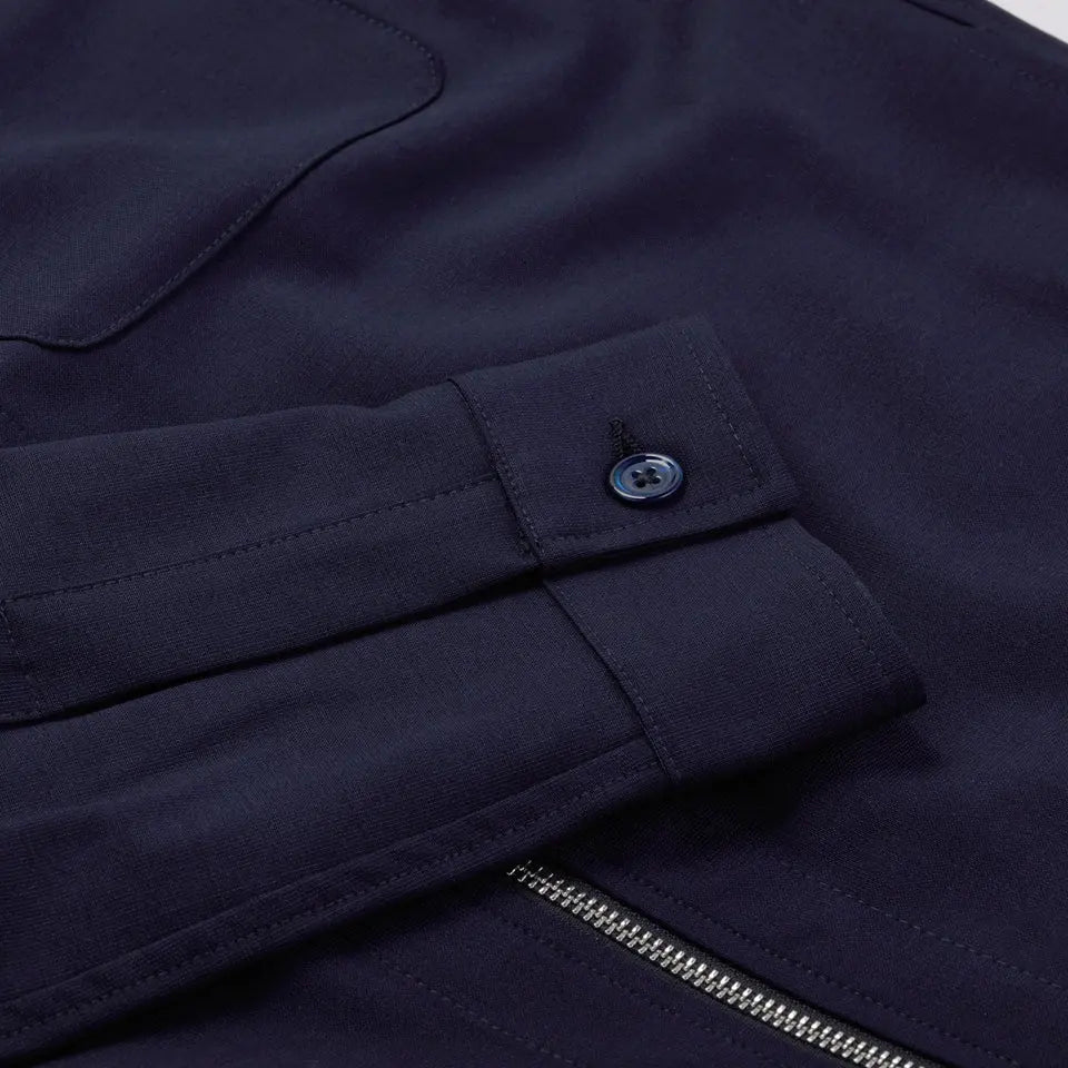 URUS Navy Stretch Wool Twinset