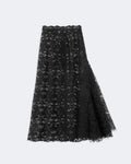 Tulia Black Rose Lace Skirt