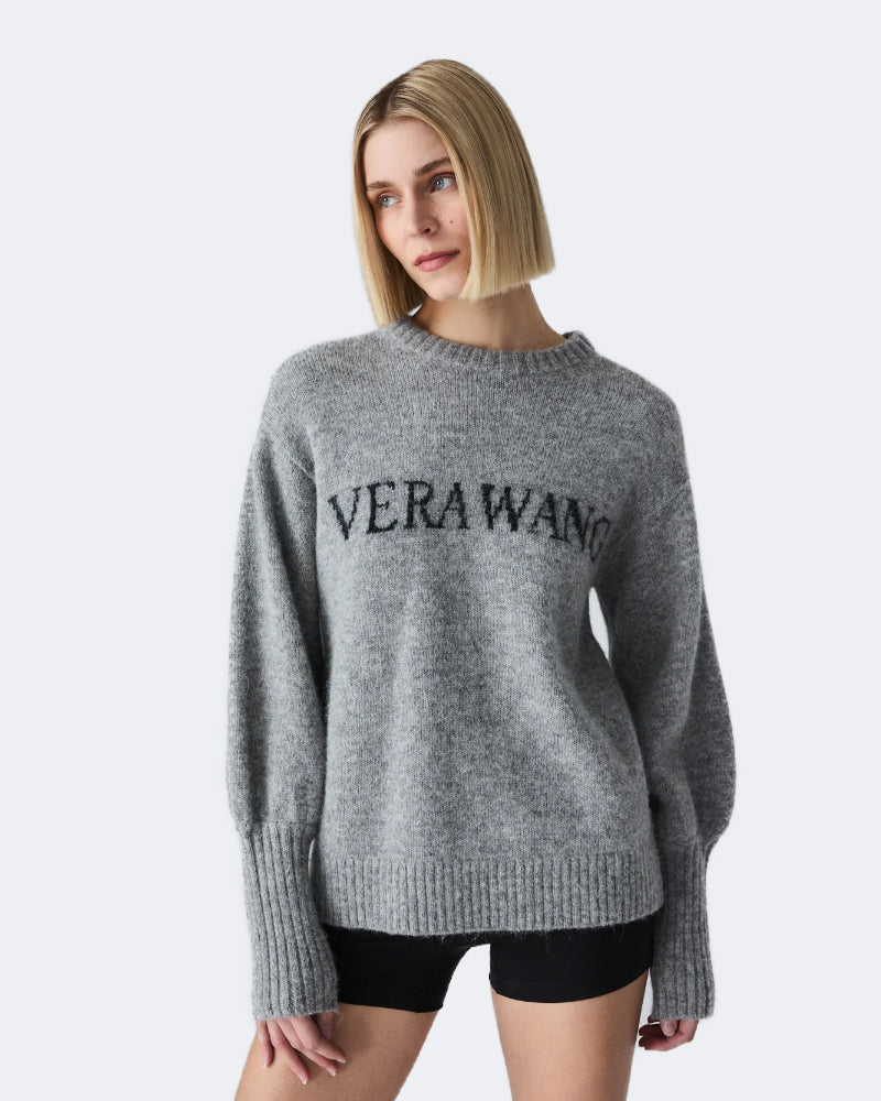 Celine Charcoal Crew Neck Knit
