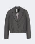 Bleeker Grey Technical Wool Jacket