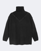 Pauline Black Funnel Neck