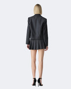 Bleeker Grey Technical Wool Jacket