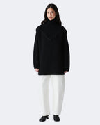 Pauline Black Funnel Neck