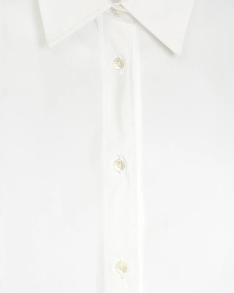 Double Cuff White Shirt