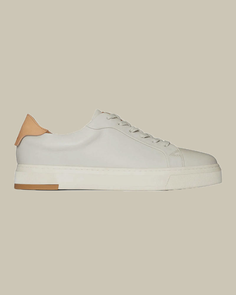 2 in 1 Off White Leather Sneaker