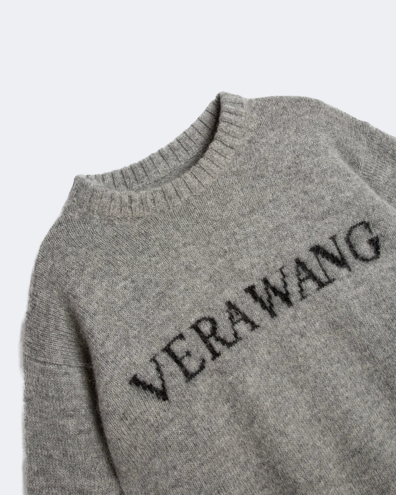 Celine Charcoal Crew Neck Knit