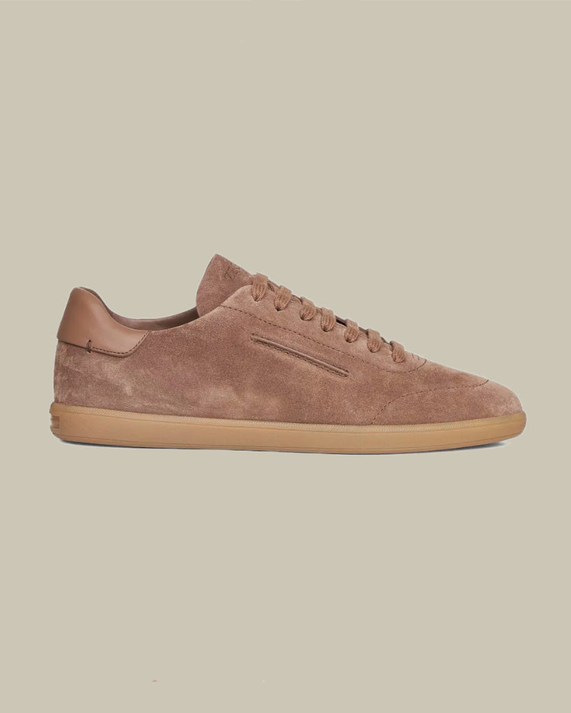 Dark Beige 232 Suede Sneakers