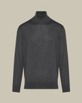 Cashseta Charcoal Turtleneck
