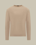 Beige High Performance Merino Crew Neck