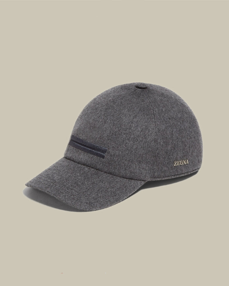 Oasi Cashmere Charcoal Grey Cap