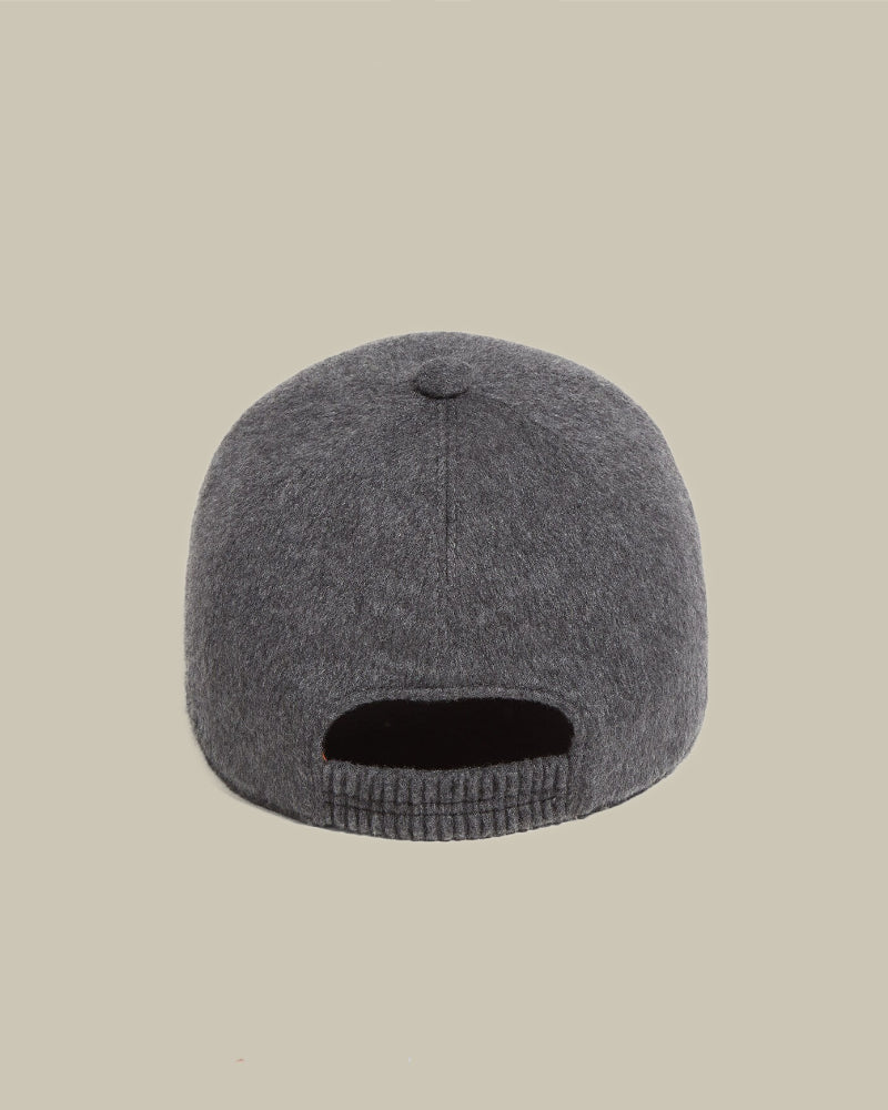 Oasi Cashmere Charcoal Grey Cap