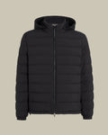 Black Microfiber Twill Blouson