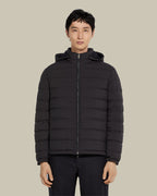 Black Microfiber Twill Blouson