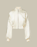 Zorro Cropped Bomber Jacket