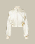 Zorro Cropped Bomber Jacket